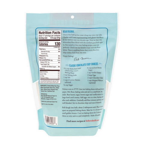 Bobs Red Mill, 1-To 1 Baking Flour Gluten Free, 22 Oz(Case Of 4) Bobs Red Mill