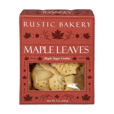 Rustic Bakery, Cookie Maple Leaf Box, 5 Oz(Case Of 12)