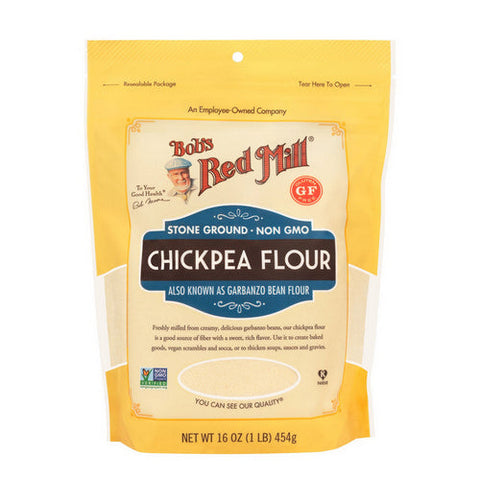 Bobs Red Mill, Chickpea Flour, 16 Oz(Case Of 4) Bobs Red Mill