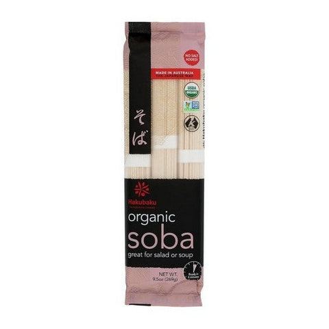 Hakubaku, Organic Soba Noodles, 9.5 Oz(Case Of 4) Hakubaku