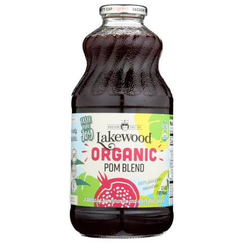 Lakewood Organic, Juice Hh Pomgrnt Org3, Case of 6 X 32 Oz Lakewood Organic