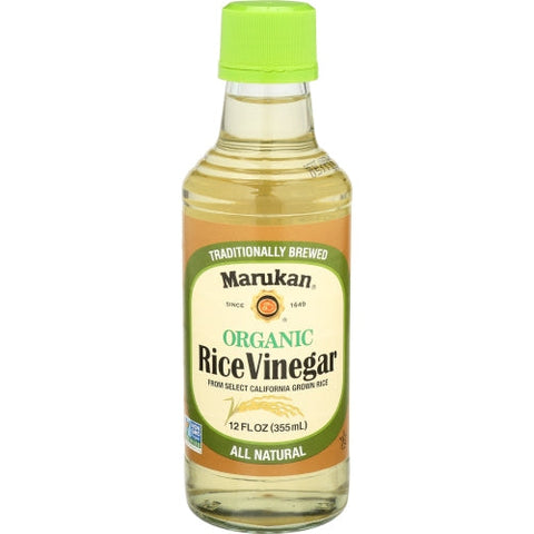 Marukan, Vinegar Rice Org, 12 Oz(Case Of 6)