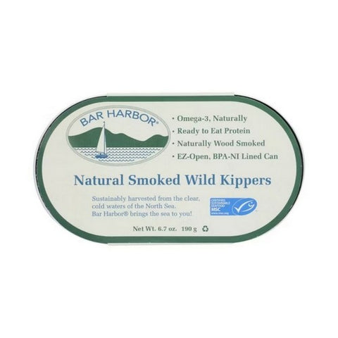 Bar Harbor, Kipper Ntrl Smkd Wild, 6.7 Oz(Case Of 12)