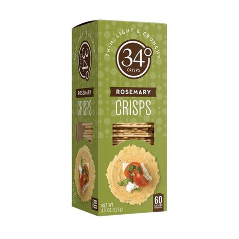 34 Degrees, Crispb Read Rosemary, 4.5 Oz 34 Degrees