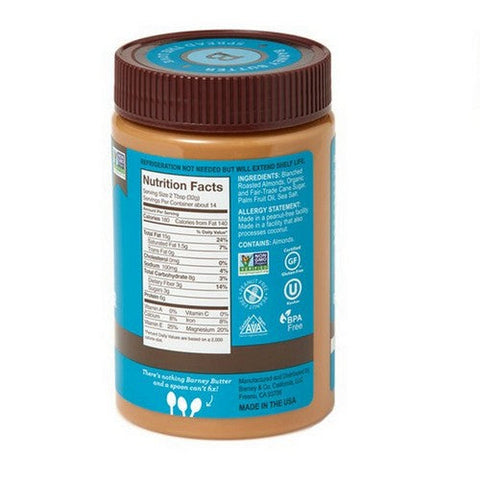 Barney Butter, Nut Bttr Almnd Smth, 16 Oz(Case Of 6)