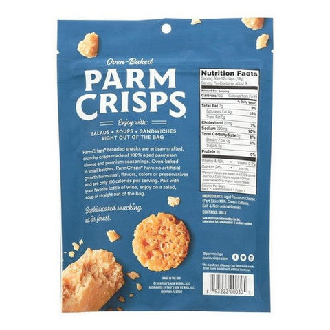 Parm Crisps, Original Parmesan Parm Crisps, 1.75 Oz(Case Of 12) Parm Crisps
