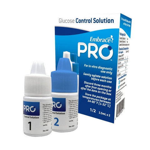 Omnis Health, Embrance Pro Glucose Control Solution, 1 Vial Omnis Health