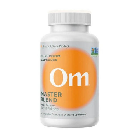 Om Mushrooms, Superfood Master Blend, 250 Mg, 84 Veg Caps Om Mushrooms