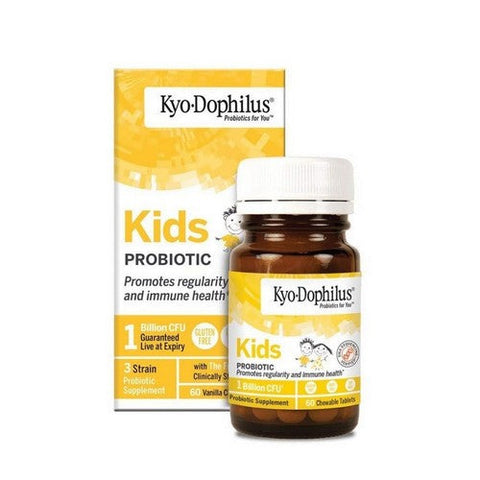 Kyolic, Kids Probiotic Kyo-Dophilus Vanilla, 60 Tabs