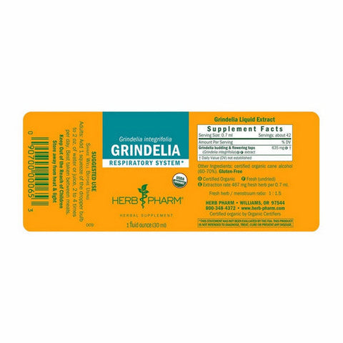 Herb Pharm, Grindelia, 1 Oz Herb Pharm
