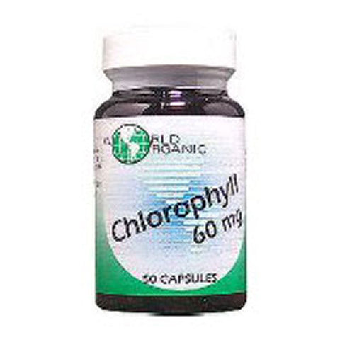 World Organics, Chlorophyll, 100 Mg, 50 Caps World Organics