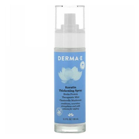 Derma e, Keratin Thickening Spray, 3.3 Oz Derma e