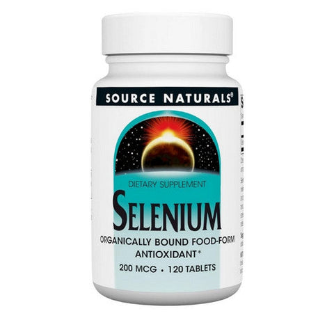 Source Naturals, Selenium, 200 Mcg, 120 Tabs