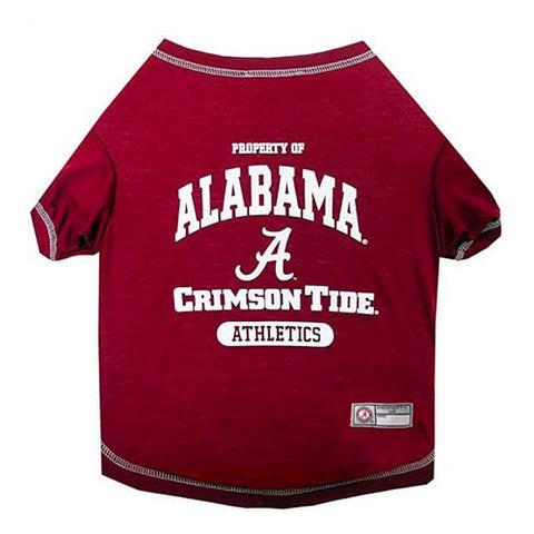 Pets First, Pets First Alabama Tee Shirt for Dogs and Cats, Large Pets First