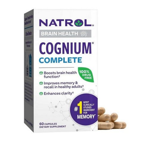 Natrol, Cognium Complete Brain Health, 60 Caps