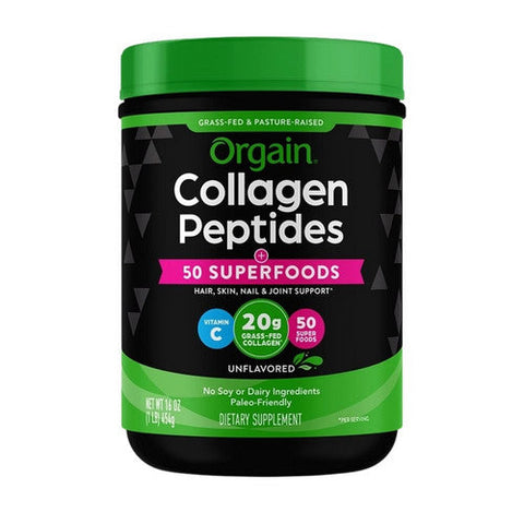 Orgain, Collagen Peptides 50 Superfoods, 16 Oz Orgain