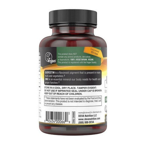 Biotene, Vegan Quercetin Zinc Plus, 500 mg, 90 Tabs Biotene