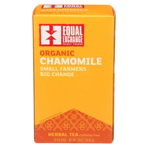 Equal Exchange, Organic Chamomile Tea, 20 Bags (Case of 6) Equal Exchange