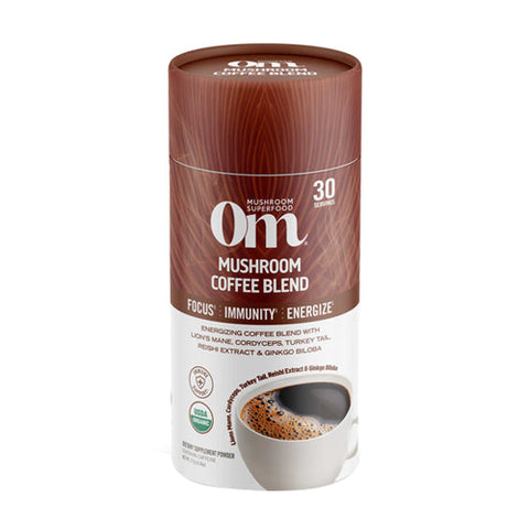 Mushroom Coffee Blend 6.24 Oz by Om Mushrooms
