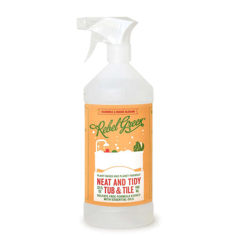 Rebel Green, Tub & Tile Cleaner, 16 Oz (Case of 4) Rebel Green