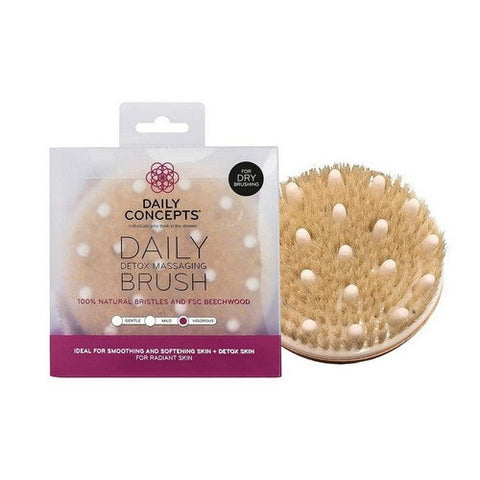 Daily Concepts, Daily Detox Massaging Dry Brush, 1 Count Daily Concepts
