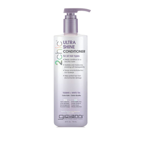 Giovanni Cosmetics, 2Chic Ultra-Shine Conditioner Tsubaki + White Tea, 24 Oz Giovanni Cosmetics