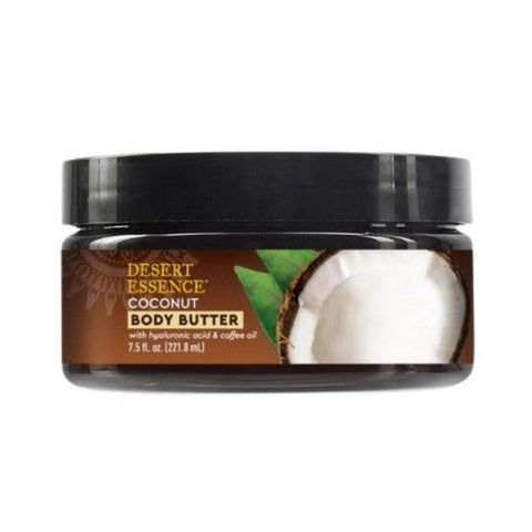 Desert Essence, Body Butter Coconut, 7.5 Oz Desert Essence