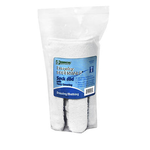 Essential Medical Supply, Everyday Essentials Sock Aid With Terry Covering, 1 Count Essential Medical Supply