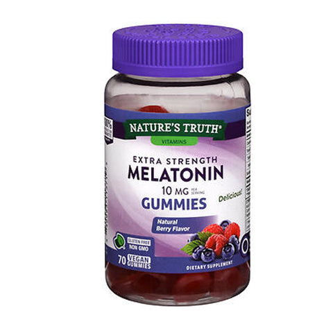 Sleep Melatonin Gummies Natural Mixed Berry 70 Gummies by Nature's Truth