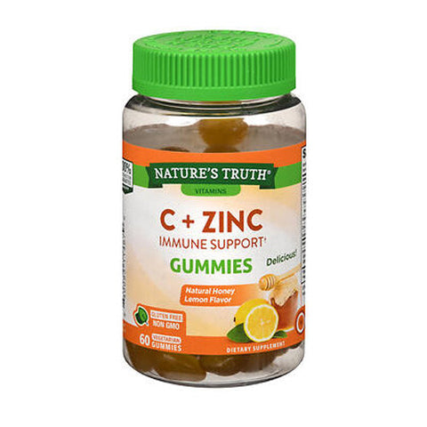 Nature's Truth, Vitamin C With Zinc, 60 Gummies Nature's Truth