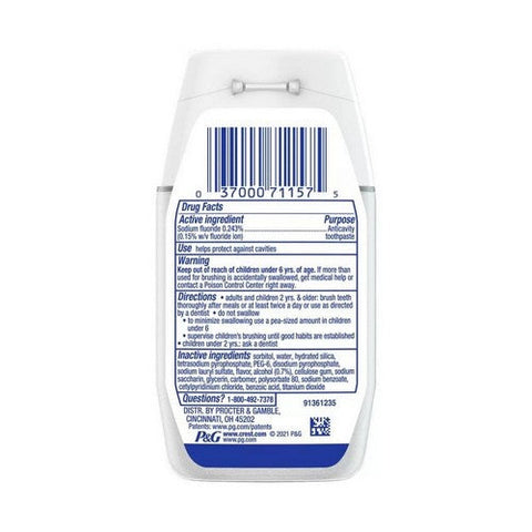 Crest, Complete Plus Scope Toothpaste Minty Fresh Liquid Gel, 4.6 Oz