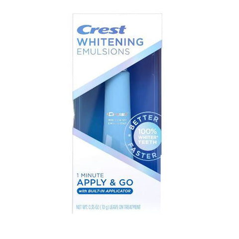 Crest, Whitening Emulsions On The Go Whitening Treatment, 0.35 Oz Crest