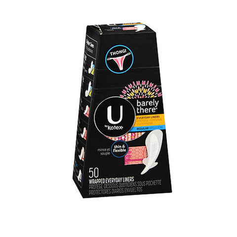 Huggies, Barely There Wrapped Thong Liners, 50 Count