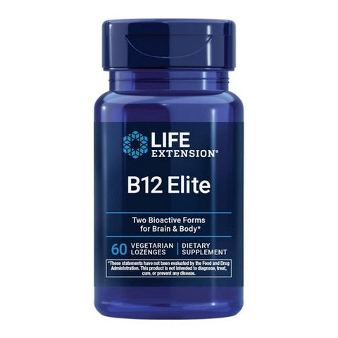 Life Extension, B12 Elite, 60 Lozenges Life Extension