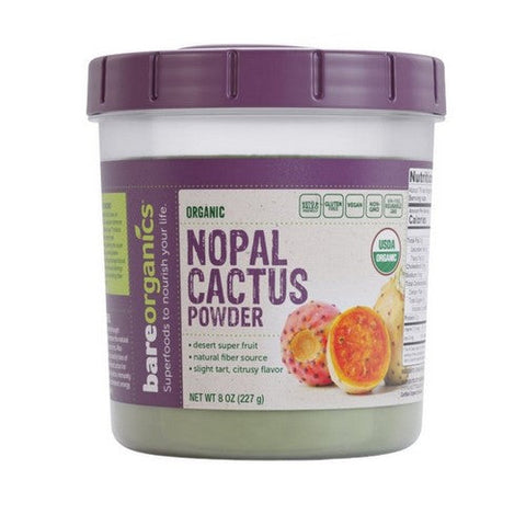 Bare Organics, Nopal Cactus Powder, 8 Oz Bare Organics