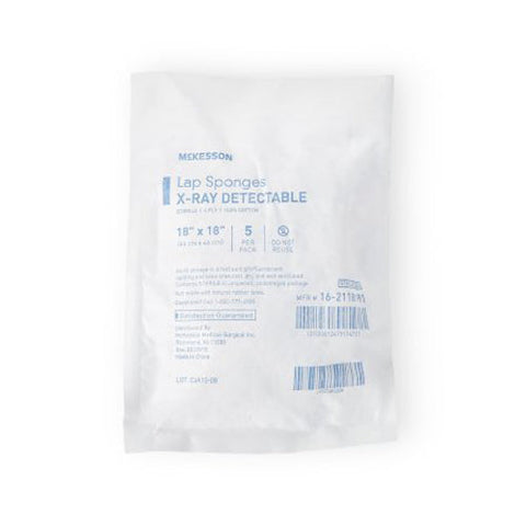 McKesson, Laparotomy Sponge 18 x 18 Inch, 1 Pack McKesson