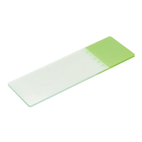 Globe, Color Coded Ground Edges with Safety Corners Microscope Slide, Box Of 72