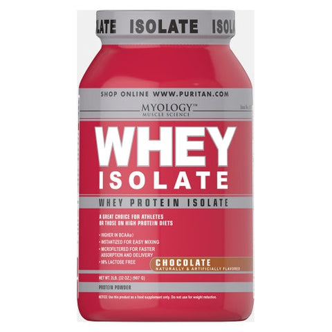 Puritan's Pride, Whey Protein Isolate Chocolate, 2 lbs Puritan's Pride