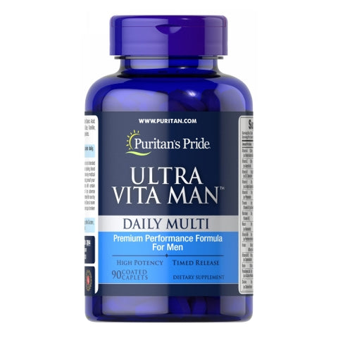 Ultra Vita Man Time Release 90 Caplets by Puritan's Pride