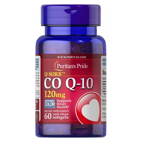 Puritan's Pride, CoQ 10, 120 mg, 60 Rapid Release Softgels Puritan's Pride