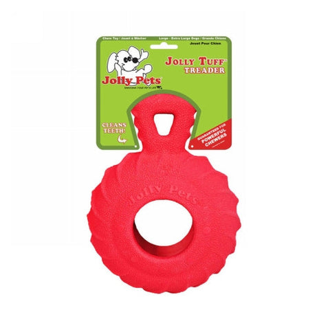 Jolly Pets, Jolly Tuff Treader Dog Toy 6" (Large/X-Large Dog), 1 Count Jolly Pets