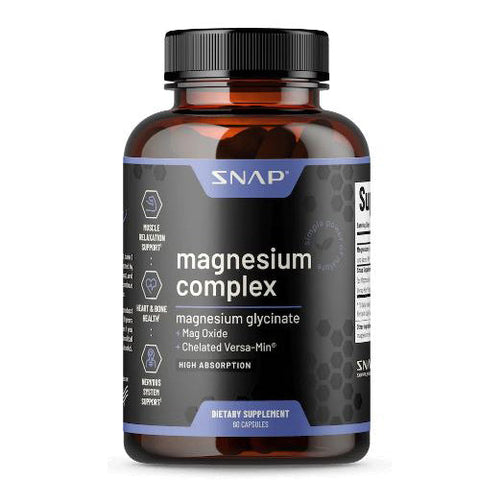 Snap Supplements, Magnesium Complex, 60 Caps Snap Supplements