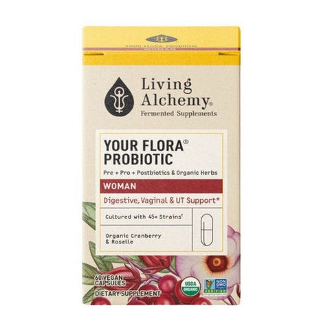 Living Alchemy, Your Flora Probiotics Woman, 60 Caps Living Alchemy