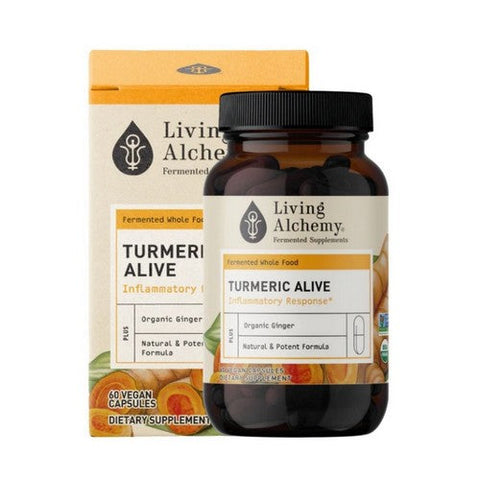Living Alchemy, Turmeric Inflammatory Response, 60 Caps