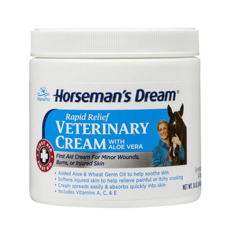 Corona, Horseman's Dream Veterinary Cream with Aloe Vera, 16 Oz Corona