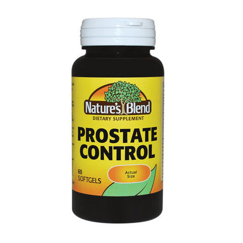 Nature's Blend, Prostate Control With Pumpkin Seed, 60 Softgels Nature's Blend