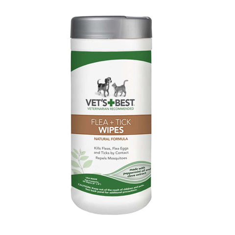 Vet's Best, Vet'S Best Flea & Tick Wipes, 50 Count Vet's Best