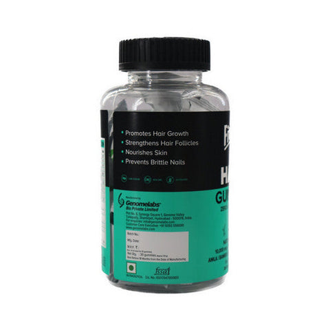 Fitday, Fitday Hair Gummies, Blueberry Flavour 30 Chewable Gummies