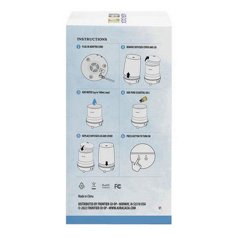 Aura Cacia, Orbit Ultrasonic Diffuser, 1 Count Aura Cacia