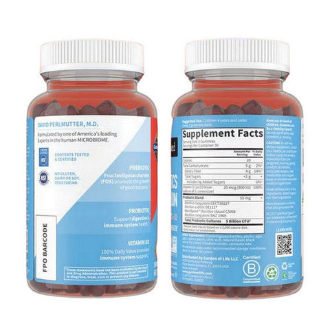 Garden of Life, Dr. Formulated Probiotics Kids Strawberry, 5 Billion, 60 Gummies Garden of Life